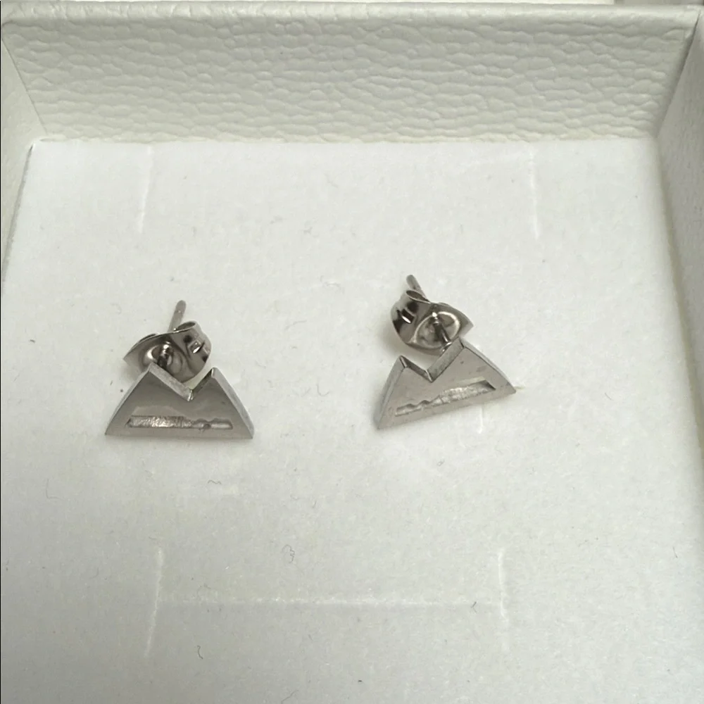 Silver Mountain Earrings